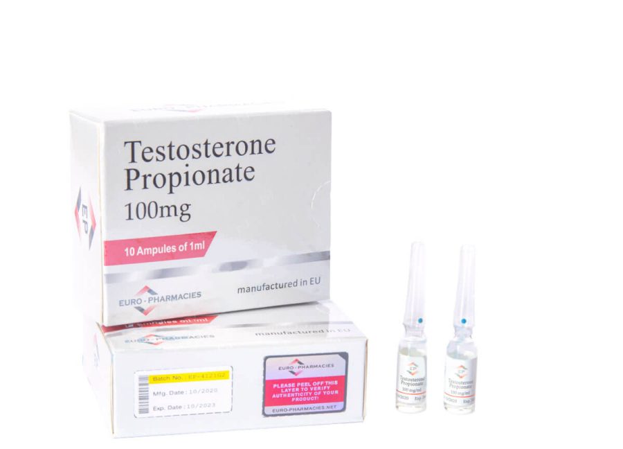 Testosterone Propionate 100mg/ml 10 x 1ml - Euro Pharmacies