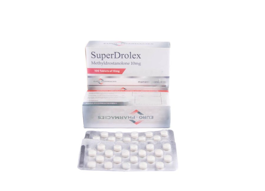 Super-Drol 10mg/tabs 100 tabs - Blister - Euro Pharmacies