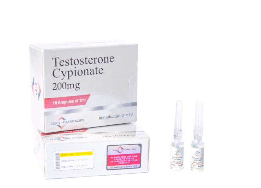 Testosterone Cypionate 200mg/ml 10 x 1ml - Euro Pharmacies