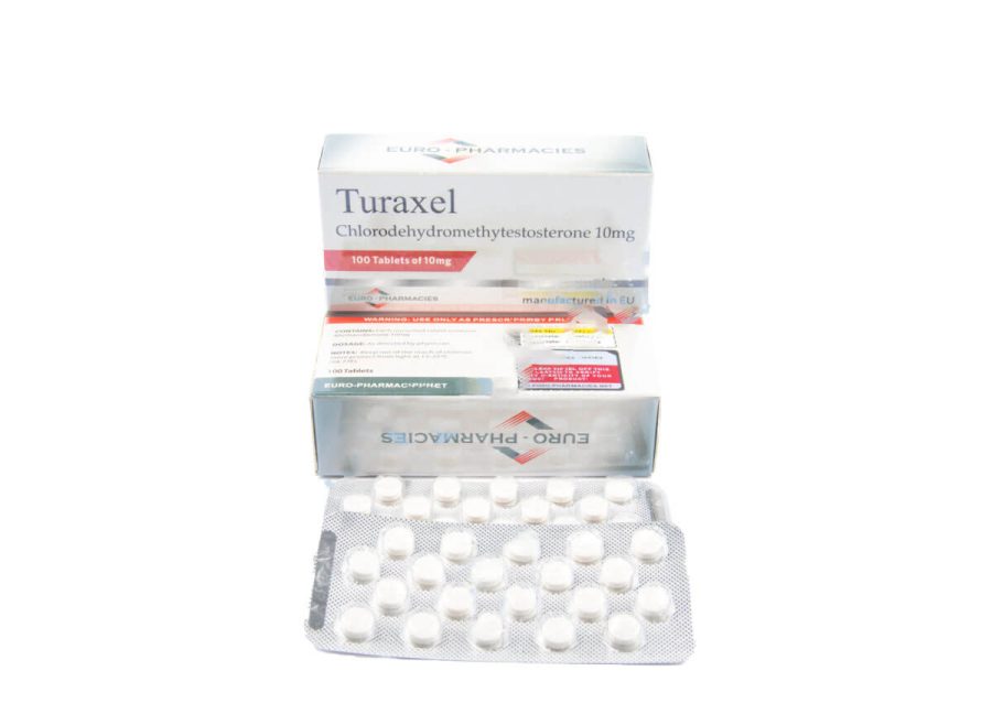 Turanabol 10mg/tabs - 100 tabs - Blister - Euro Pharmacies