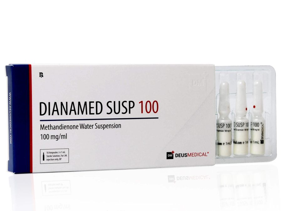 DIANAMED SUSPENSION 100 (Suspension aqueuse de méthandiénone) - 10amps de 1ml - DEUS-MEDICAL – Image 5