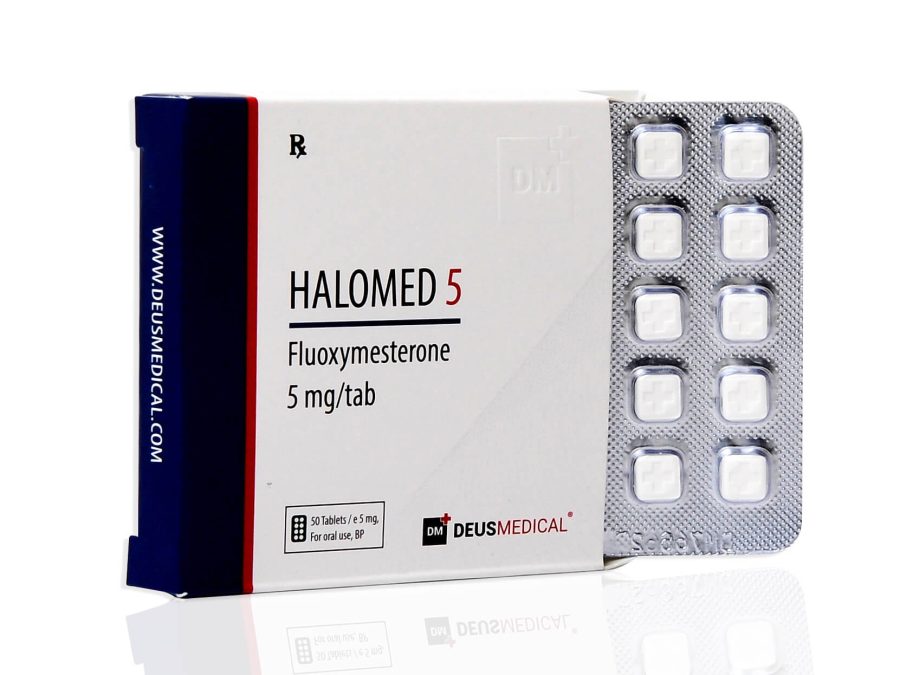 HALOMED 5 (Fluoxymesterone) - 50comprimés de 5mg - DEUS-MEDICAL