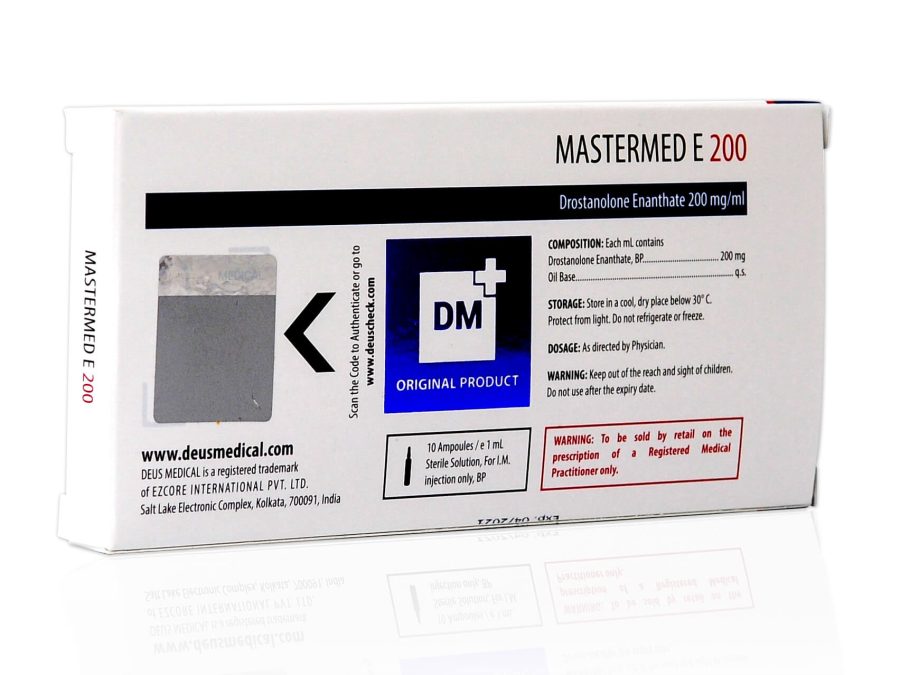 MASTERMED E 200 (Drostanolone Enanthate) - 10amps De 1ml - DEUS-MEDICAL – Image 2