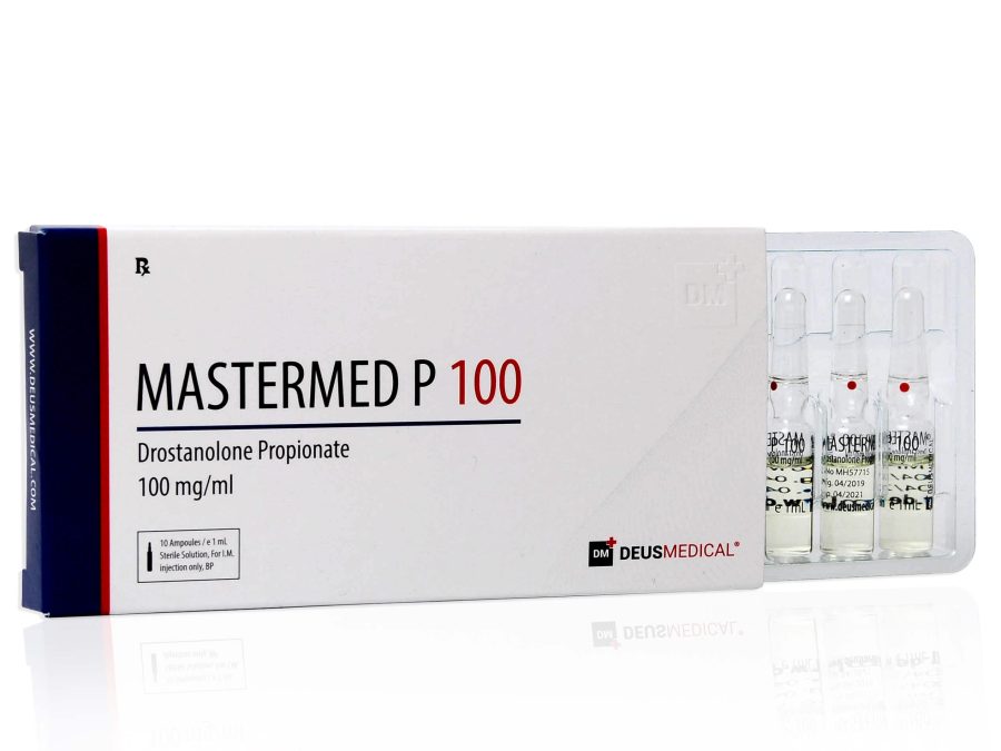 MASTERMED P 100 (Drostanolone Propionate) - 10amps of 1ml - DEUS-MEDICAL – Image 3