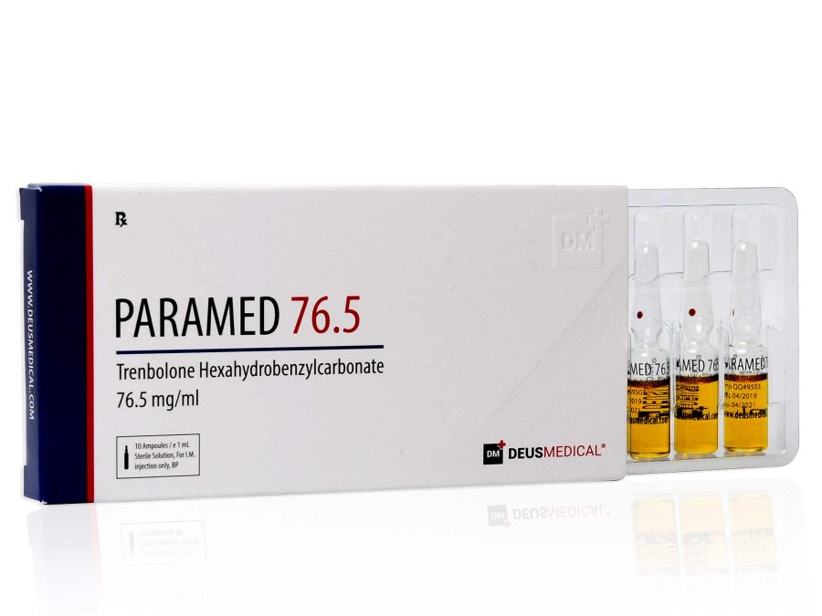 PARAMED 76.5 (Trenbolone H) - 10amps De 1ml - DEUS-MEDICAL – Image 2