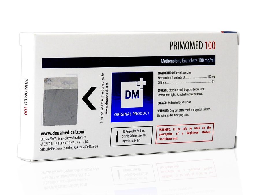 PRIMOMED 100 (Methenolone Enanthate) - 10amps De 1ml - DEUS-MEDICAL – Image 3
