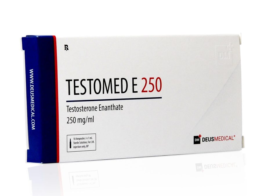TESTOMED E 250 (Testosterone Enanthate) - 10amps De 1ml - DEUS-MEDICAL – Image 2