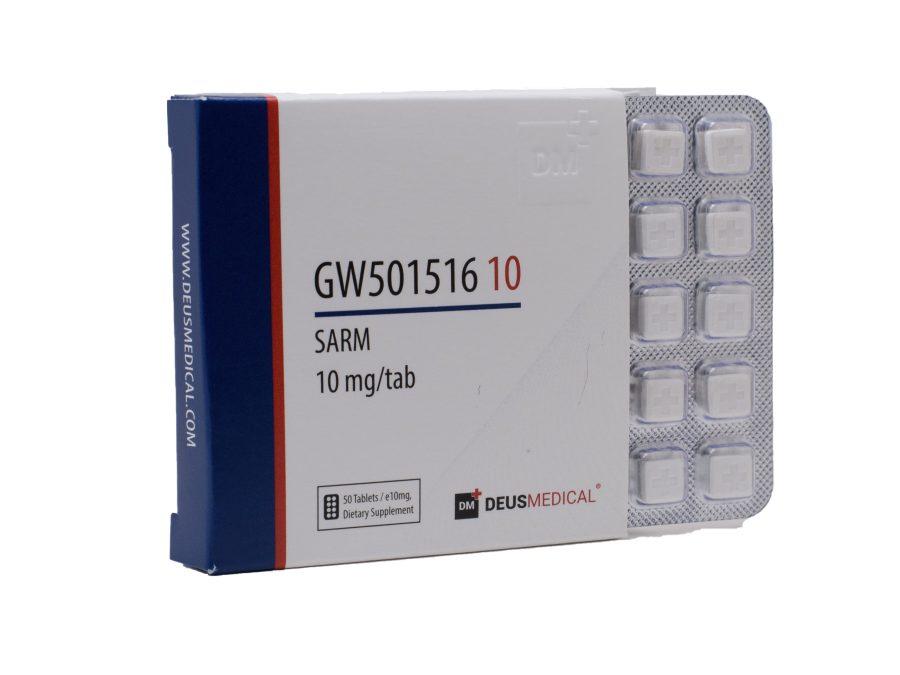 GW501516 10 - SARMs 50tabs de 10mg - DEUS-MEDICAL