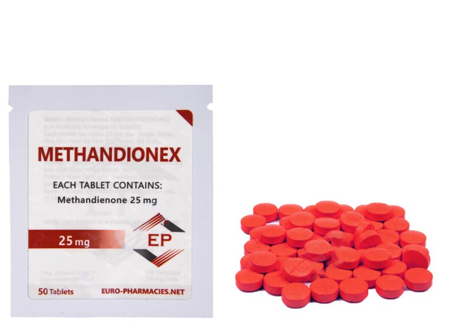 Methandionex (Dianabol) - 25mg/tab 50tab/bag - Euro Pharmacies