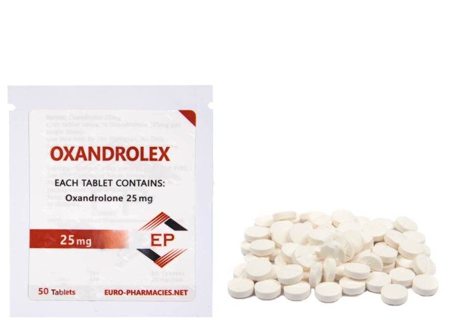 Oxandrolex (Anavar) - 25mg/tab - 50tab/bag - Euro Pharmacies