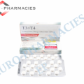 T3+T4 - ( T3-30mg + T4-120mg) -150mcg/tab -20 tab - Euro Pharmacies