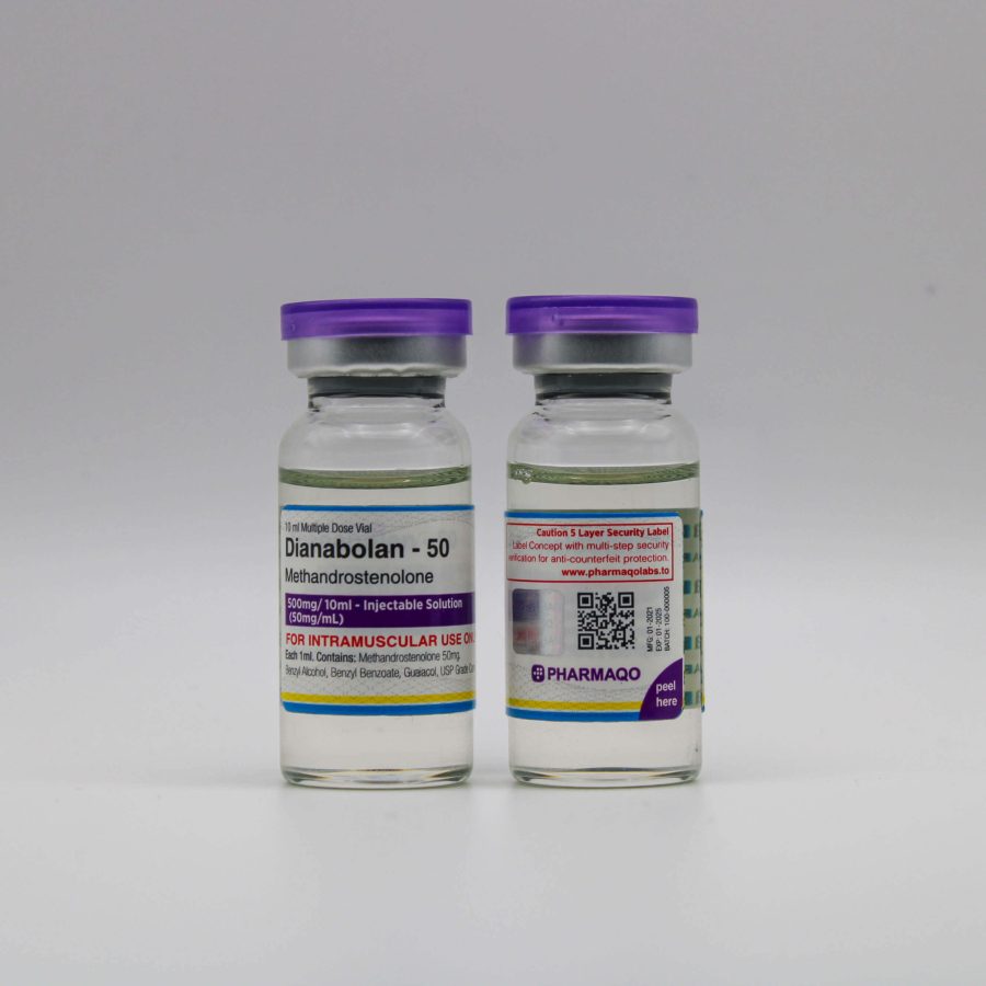 Dianabolan 50 - Methandrostenolone 50mg/ml - 10ml - Pharmaqo Labs – Image 2