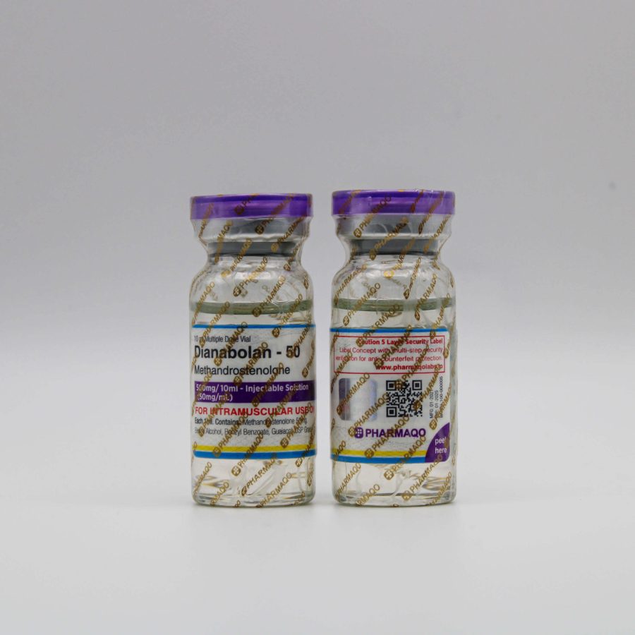 Dianabolan 50 - Methandrostenolone 50mg/ml - 10ml - Pharmaqo Labs – Image 3
