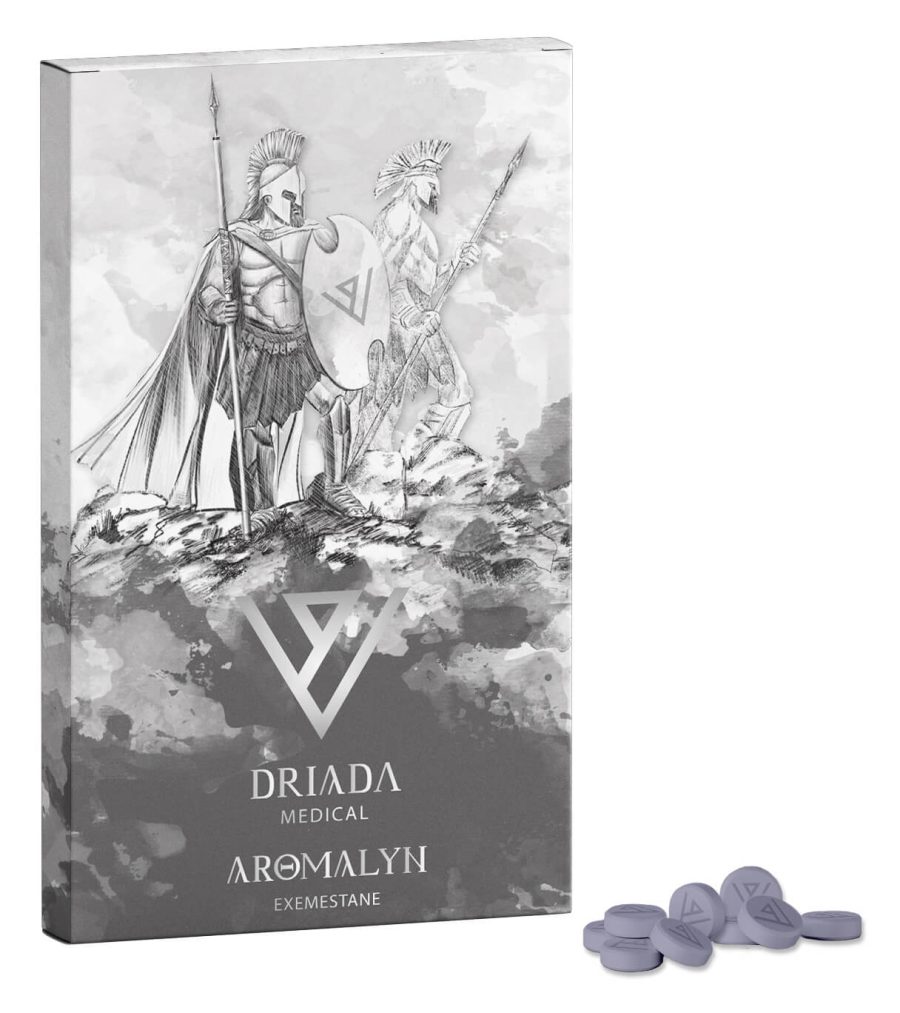 Aromalyn - Exemestane 25mg - 50tabs -  Driada Medical