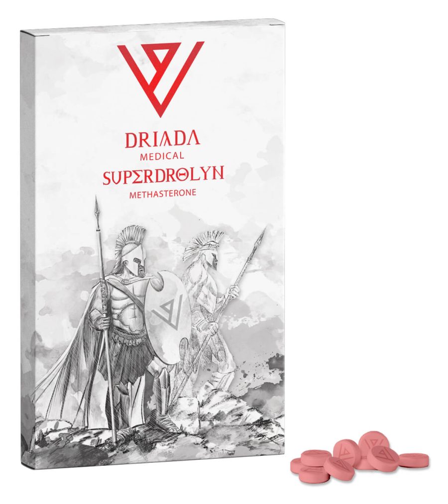 Superdrolyn - Superdrol 10mg - 100tabs -  Driada Medical