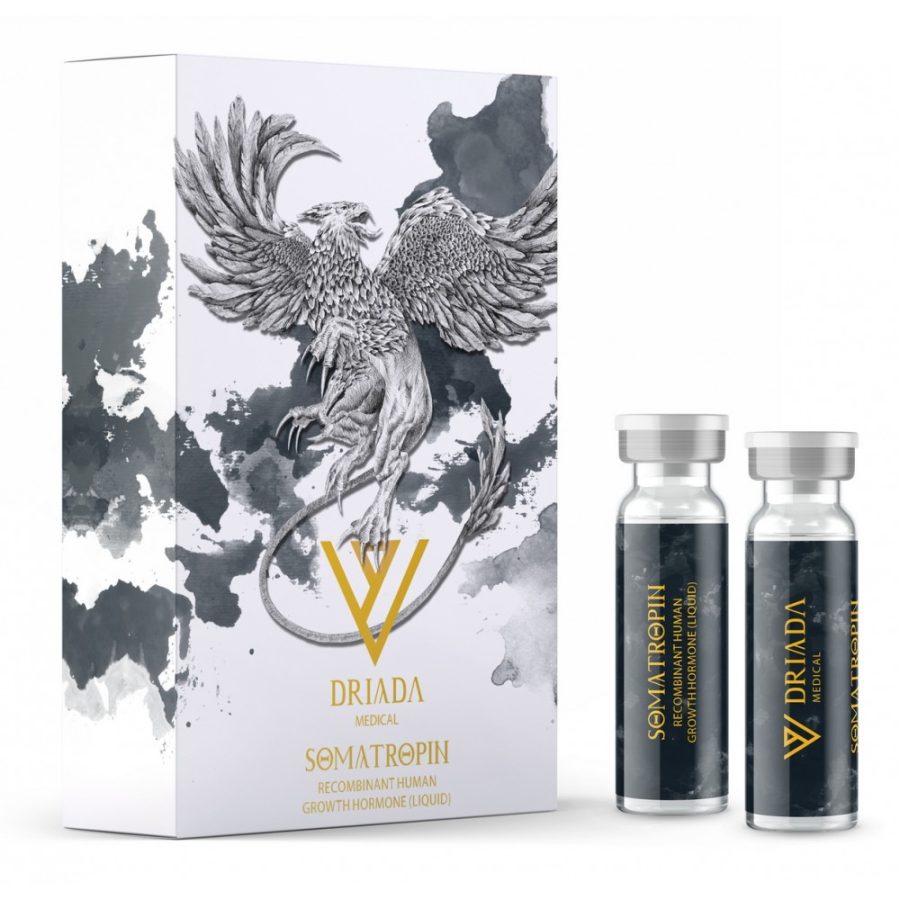 Somatropin HGH Liquide 100iu - 2 x Flacons 50 iu - Driada Medical