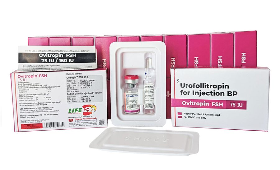 OVITROPIN FSH 75IU - Urofollitropin - Shree Venkatesh
