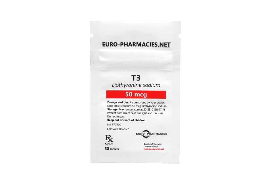 Cytomel T3 50mcg/tabs 50 tabs op - Baggies - Euro Pharmacies