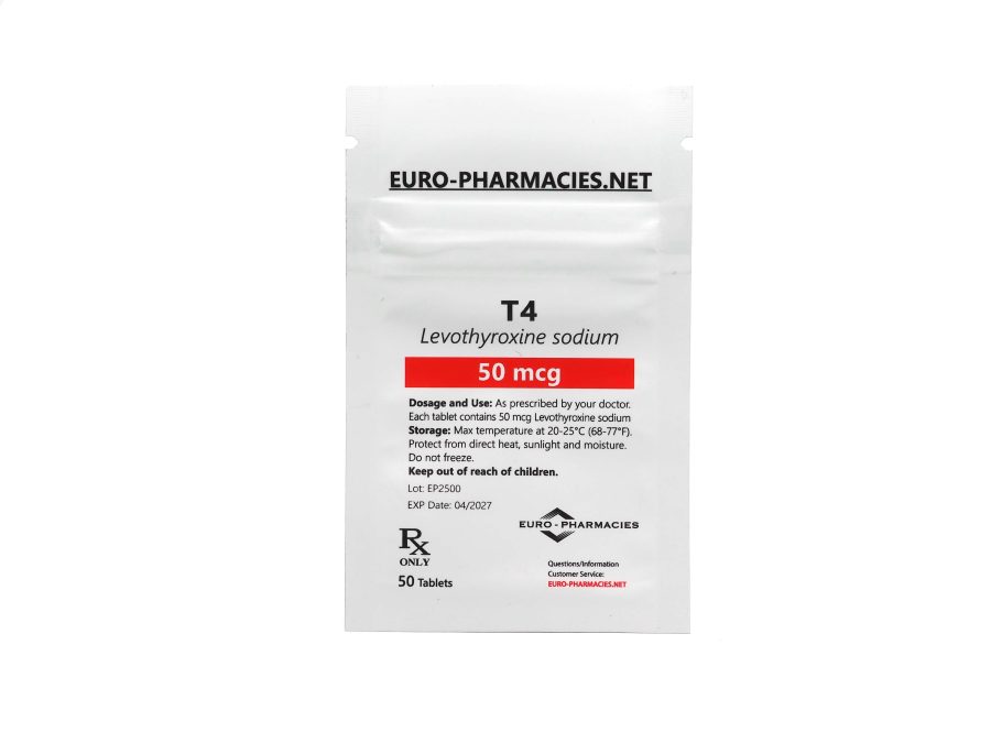 Cytomel T4 50mcg/tabs 50 tabs op - Baggies - Euro Pharmacies