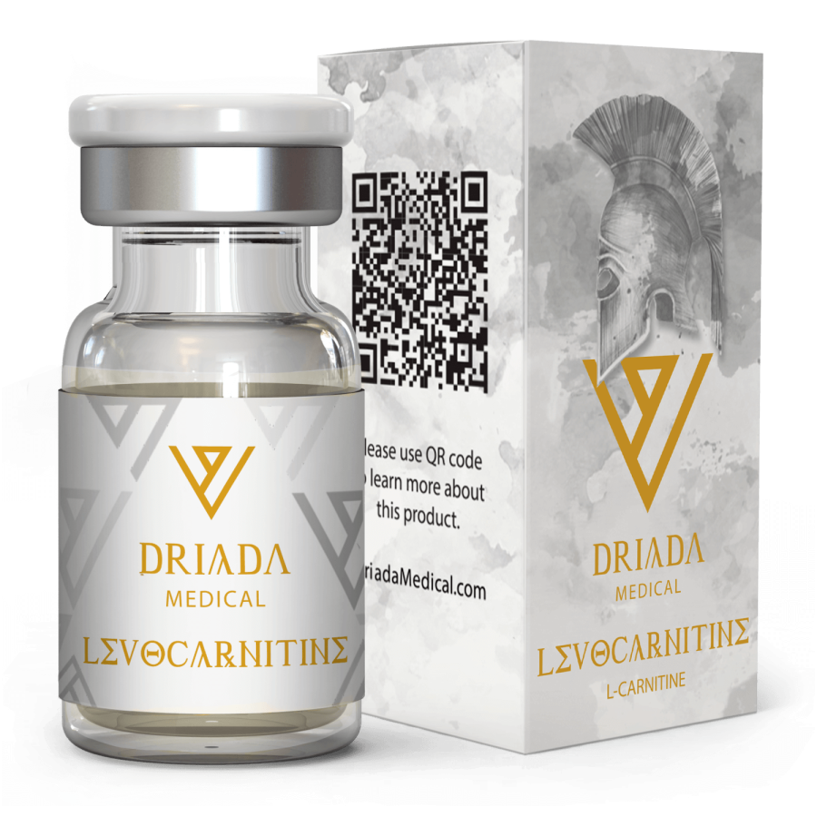 Levocarnitine 500 mg/ml (L-carnitine) 10ml - Driada Medical
