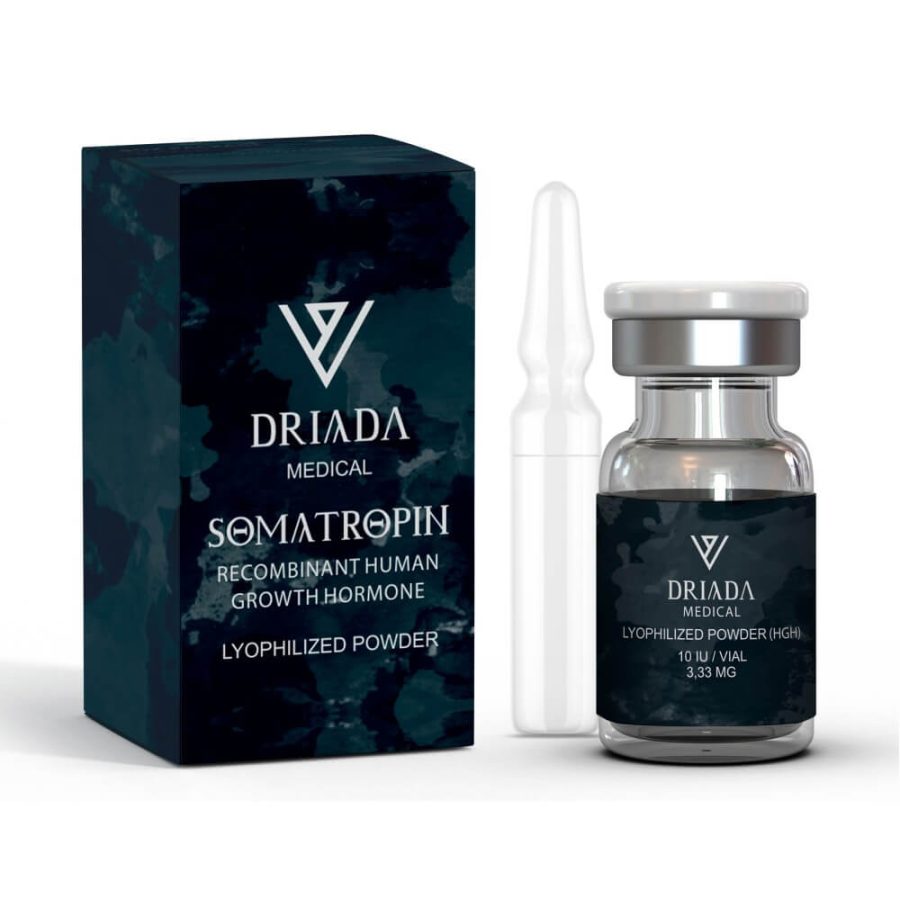 Somatropin HGH Powder 10iu - Driada Medical