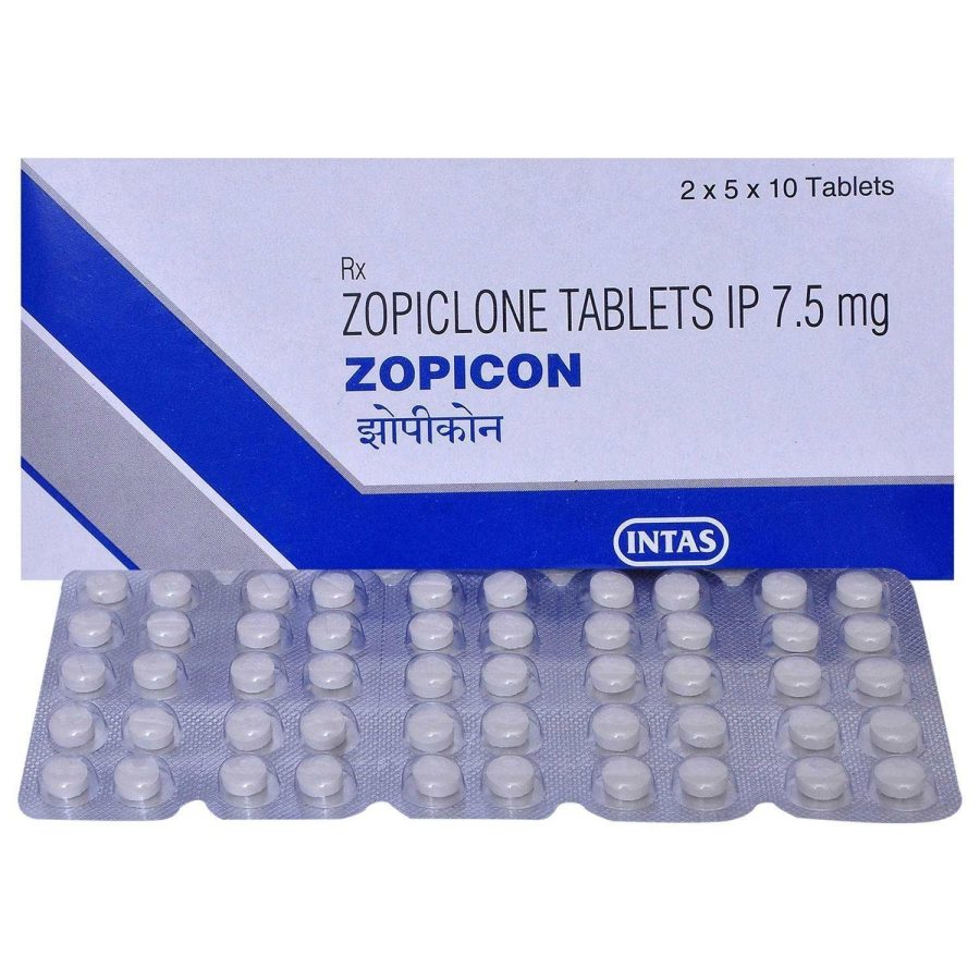 Zopiclone 7.5mg Zopiclone - 100 tabs - Pharmacy-EU